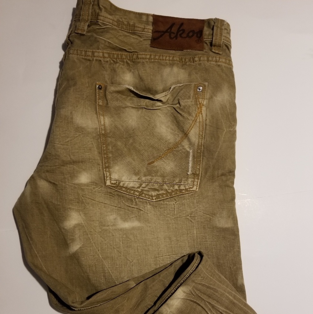 Men's Jean Pants(straight/relaxed)40x34(stonewash)